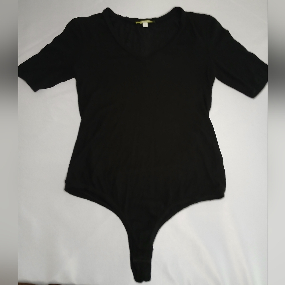 Gianna Bini women's black body suit size medium